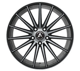 Armed Wheels RIVAL GLOSS BLACK MACHINED  STREET) 19X8.5 5X108/5X110/5X120 32 Offset 74.1mm Center Bore