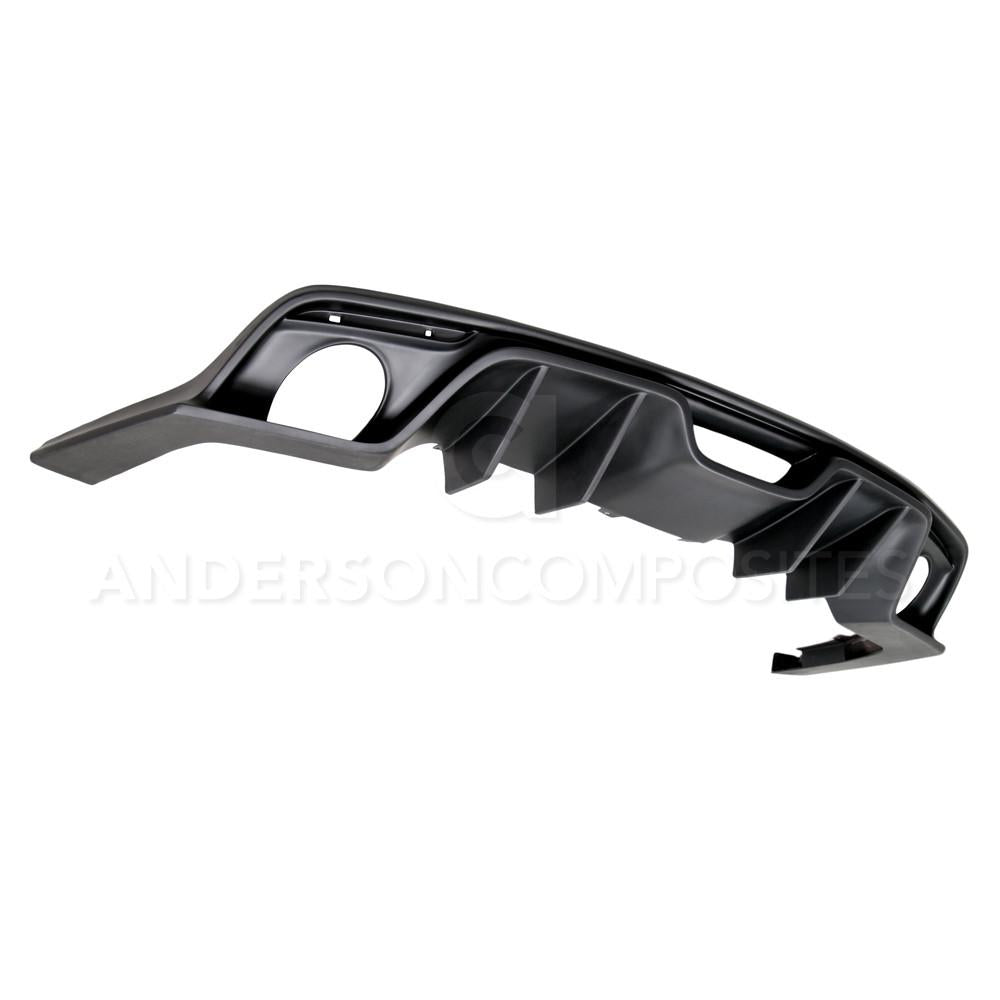 Anderson Composites 15-16 Ford Mustang Type-AR Fiberglass Rear Diffuse ...